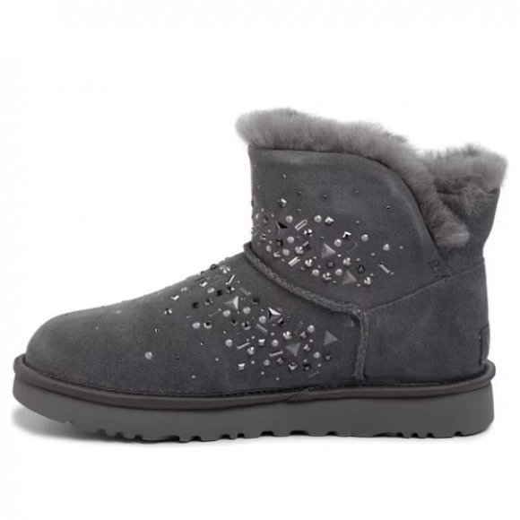 (WMNS) UGG Classic Galaxy Bling Mini 'Charcoal' - 1103799-CHRC