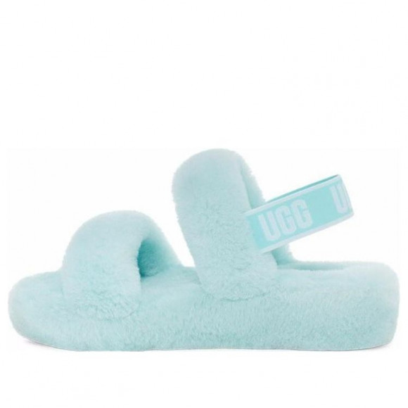 (WMNS) UGG Oh Yeah Slide 'Sky' - 1107953-SKY