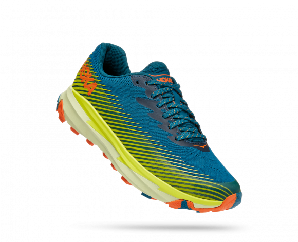 HOKA Torrent 2 Chaussures pour Homme en Blue Coral Taille 42 | Trail - 1110496-BCEP-08.5