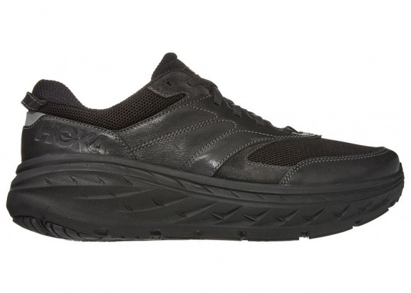 HOKA Bondi L Schuhe in Black/Raven | Straße - 1110538-BRVN