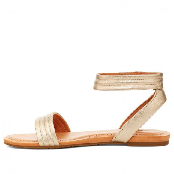 (WMNS) UGG Ethena Gold Color Sandals - 1110982-GOLD