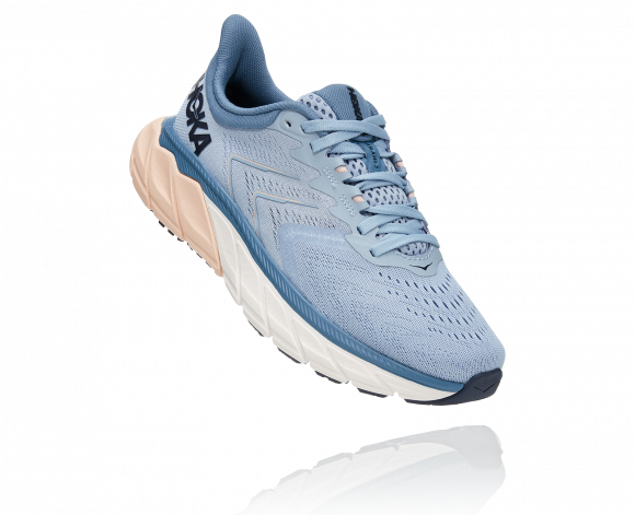 HOKA Arahi 5 Chaussures pour Femme en Blue Fog Taille 42 | Route - 1115012-BFPB-09.5B