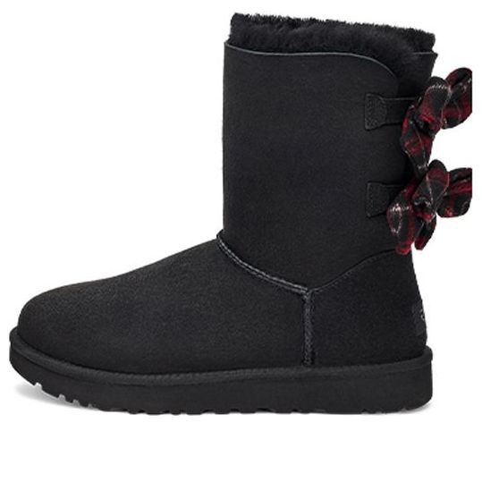 (WMNS) UGG Bailey Bow Novelty High 'Black' - 1118935-BLK