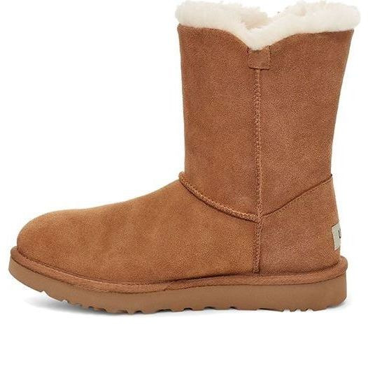 (WMNS) UGG Lillian Pom Pom 'Brown' - 1119050-CHE