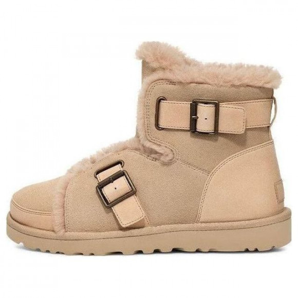 (WMNS) UGG Dune Mini Buckle Boot 'Sawdust' - 1119431-SWD