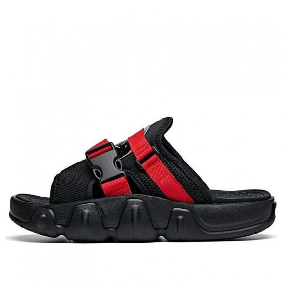 ANTA Casual Slides 'Black Red' - 112038515-6