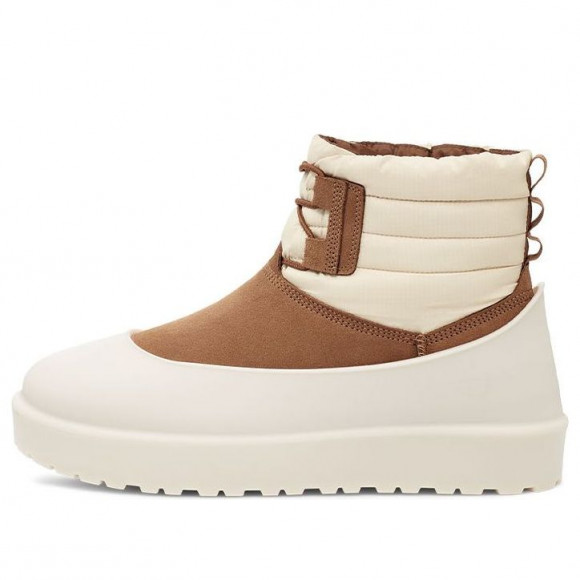 UGG Classic Mini Lace-Up Weather Boot 'Chestnut Whitecap' - 1120849-CWGY