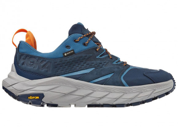 HOKA Men's Anacapa Low Gore-Tex Hiking Shoes in Outer Space/Real Teal - 1122017-OSRT