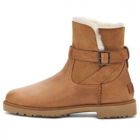 (WMNS) UGG Romely Buckle Boot 'Chestnut' - 1122833-CHE