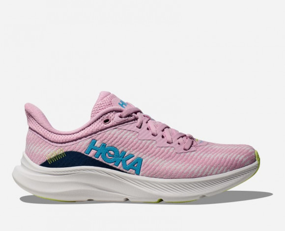 HOKA Women's Solimar Training & Gym Shoes in Pink Twilight/Lettuce - 1123075-PLGH