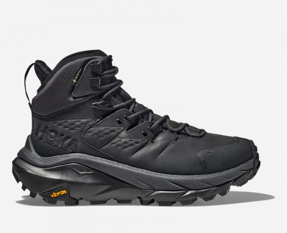 HOKA Men's Kaha 2 GORE-TEX Hiking Shoes in Black - 1123155F-BBLC