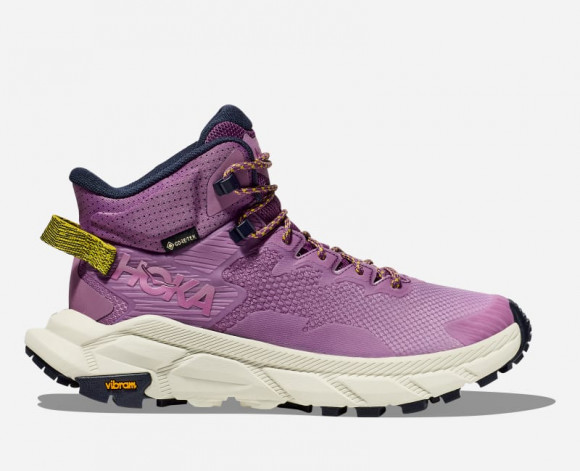 hoka Bcbt Women's Trail Code GORE-TEX Running Shoes in Amethyst/Celadon Tint - 1123166-AHY