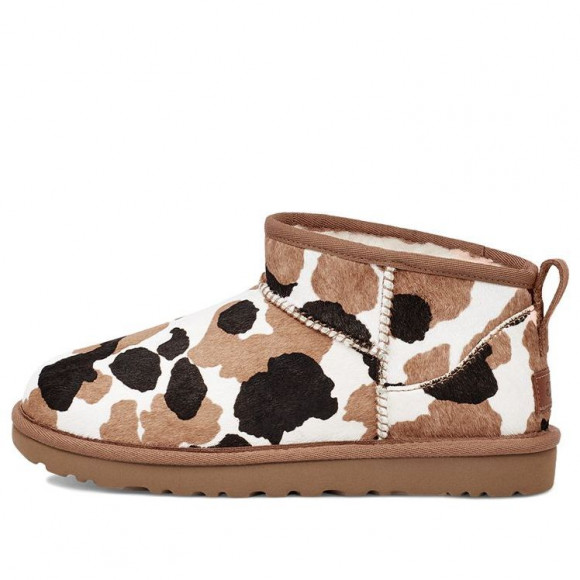 (WMNS) UGG Classic Ultra Mini Cow Print - 1123630-CHE