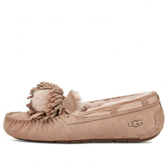 (WMNS) UGG Dakota Bow Pom 'Beachwood' - 1124031-BCHW