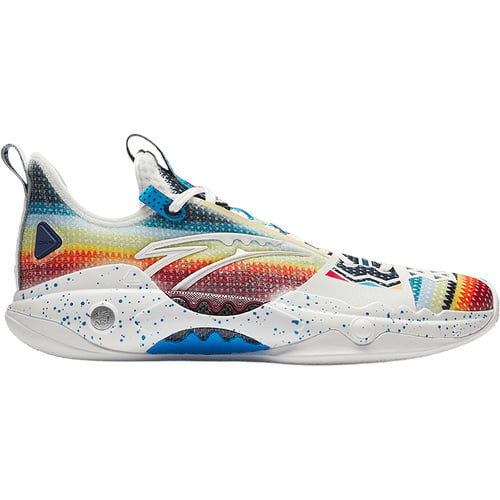 Anta Shock Wave 5.0 Pro, Weiß/blau/rot - 112421111S-4