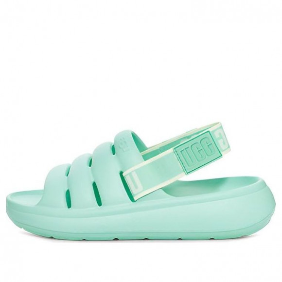 (WMNS) UGG Fluff Yeah Slide 'Emerald Green' - 1126811-PEMR