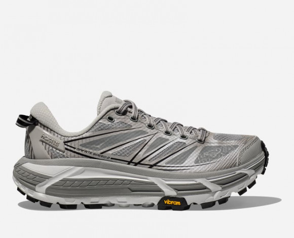 HOKA Mafate Speed 2 Lifestyle Shoes in Stellar Grey/Galactic Grey - 1126851-SRYG