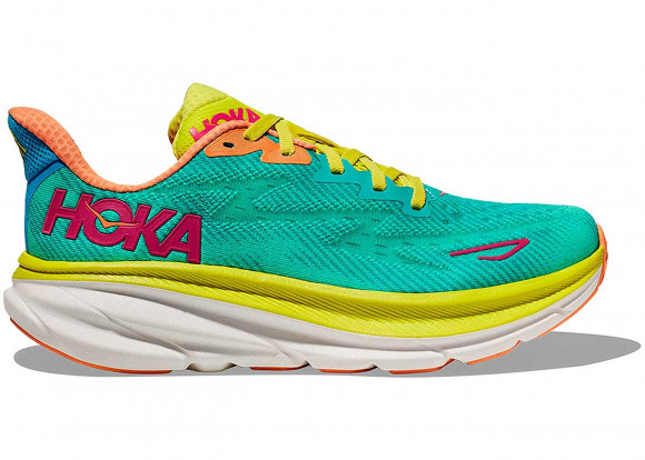 HOKA Men's Clifton 9 Running Shoes in Ceramic/Evening Primrose - 1127895-CEPR