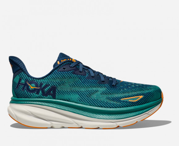 HOKA Clifton 9 Schuhe für Herren in Midnight/Oceanic | Straße - 1127895-MCN