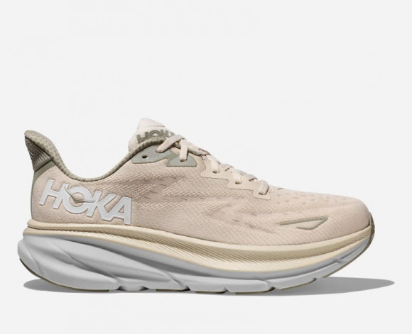 HOKA Clifton 9 Schuhe für Herren in Oat Milk/Barley | Straße - 1127895-OKB