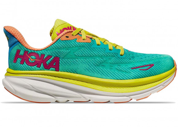 HOKA Women's Clifton 9 Running Shoes in Ceramic/Evening Primrose - 1127896-CEPR