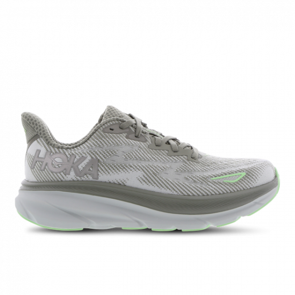 HOKA Women's Clifton 9 Running Shoes in Olive Haze/Mercury - 1127896-OHMR