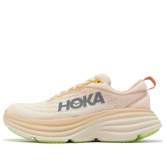 (WMNS) HOKA ONE ONE Bondi 8 Wide 'Cream Vanilla' - 1127954-CMV