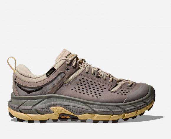 HOKA Tor Ultra Lo GORE-TEX Hiking Shoes in Oat Milk/Opal - 1130310-OKP