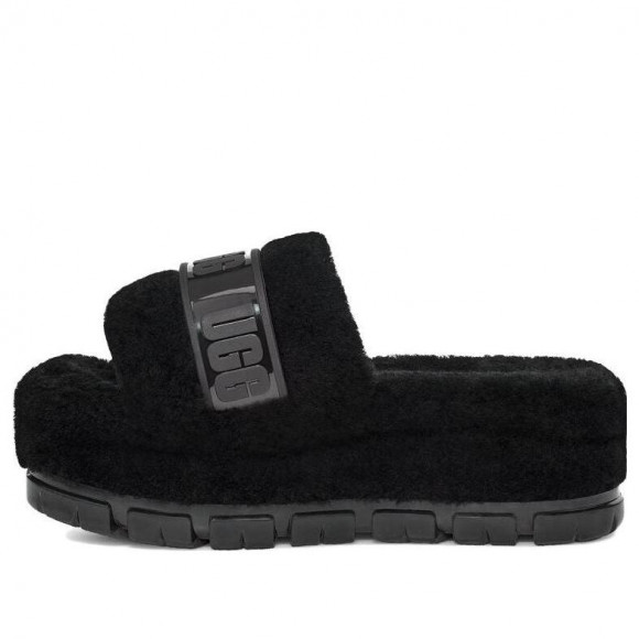 (WMNS) UGG Fluffita Clear 'Black' - 1131971-BLK