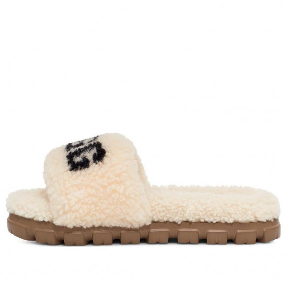 (WMNS) UGG Cozetta Curly Graphic 'Natural' - 1132891-NAT