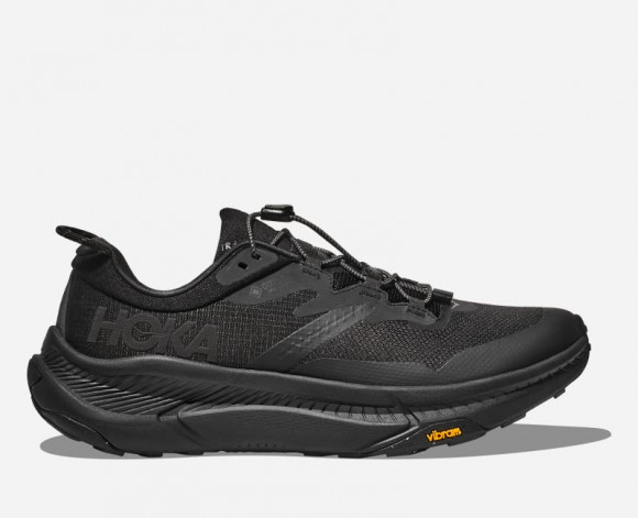 HOKA Men's Transport GORE-TEX Hiking Shoes in Black - 1133957F-BLCKB