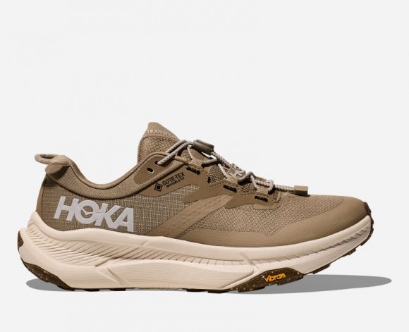 HOKA Women's Transport GORE-TEX Hiking Shoes in Dune/Eggnog - 1133958F-DEGG