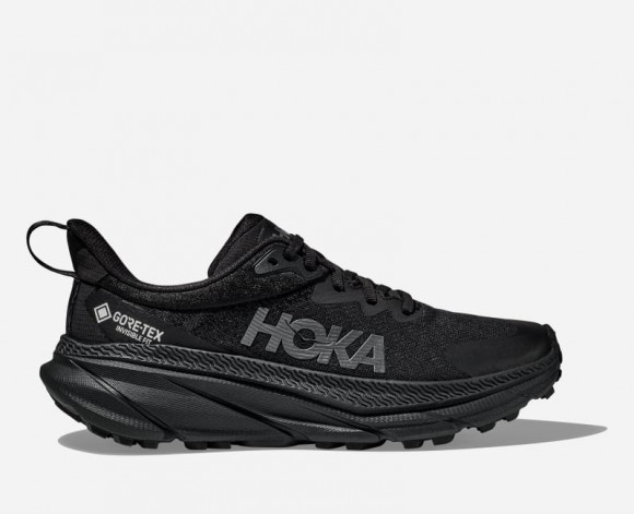HOKA Men's Challenger 7 GORE-TEX Trail Shoes in Black - 1134501F-BBLC