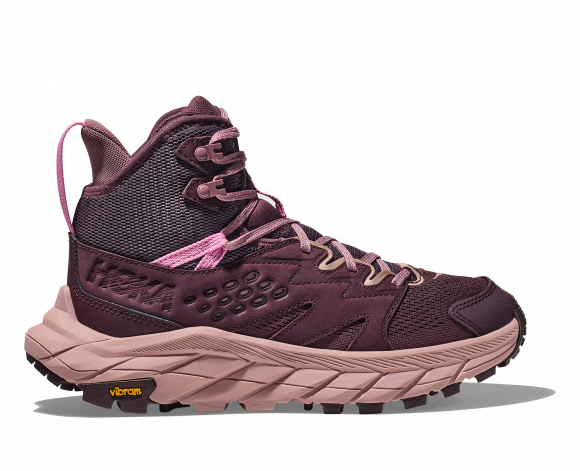 HOKA Women's Anacapa Breeze Mid Hiking Shoes in Rpmv - 1134506-RPMV