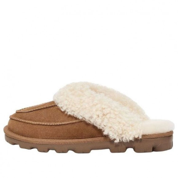 (WMNS) UGG x Tschabalala Self Coquette Slipper 'Chestnut' - 1134770-CHE