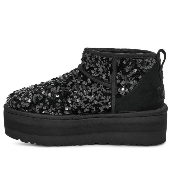 (WMNS) plimsolls ugg w sammy 1112259 brkt Chunky Sequin - 1135060-BLK