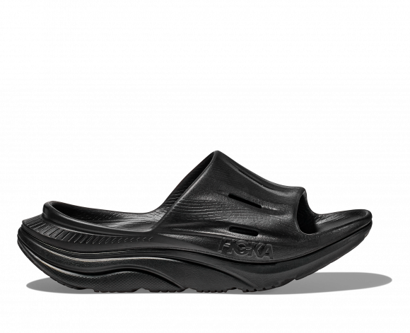 Hoka® U Ora Recovery Slide 3 Black/ Black - 1135061-BBLC