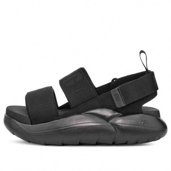 (WMNS) UGG LA Alto Sport Sandal 'Black' - 1136814-BLK