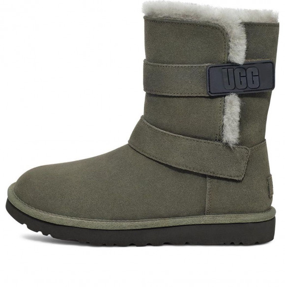 WMNS UGG Bailey Graphic Logo Strap Boot Olive Green