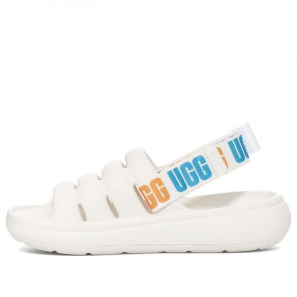 (WMNS) UGG Sport Yeah SO Slide Sandal 'White' - 1138770-WHT