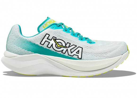HOKA Womens Clifton Edge Shoes in Eggshell Blue White - 1141450-WBGL