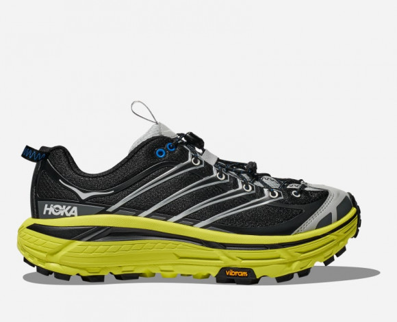 hoka negras Mafate Three2 Schuhe in Black/hoka negras Citrus | Lifestyle - 1141572-BHK