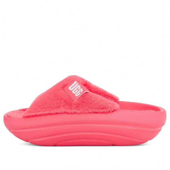 (WMNS) UGG FoamO UGGplush Slide 'Super Coral' - 1143849-SPCL