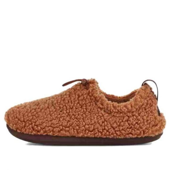 (WMNS) UGG Plushy Slipper 'Hardwood' - 1143952-HWD