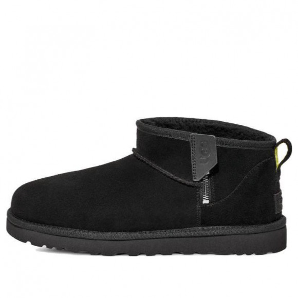 UGG Classic Ultra Mini Zip 'Black' - 1143984-BPRF