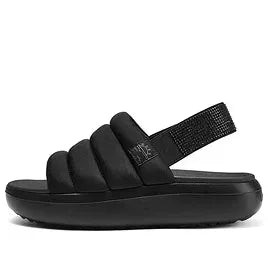 (WMNS) Skechers Beach Sandals 'Black' - 114781-BBK