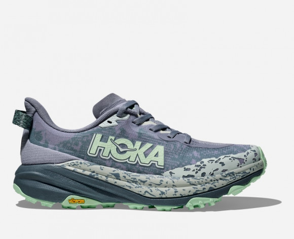 HOKA Speedgoat 6 Chaussures pour Femme en Moonlight/Thunder Cloud | Trail - 1147811-MNLG