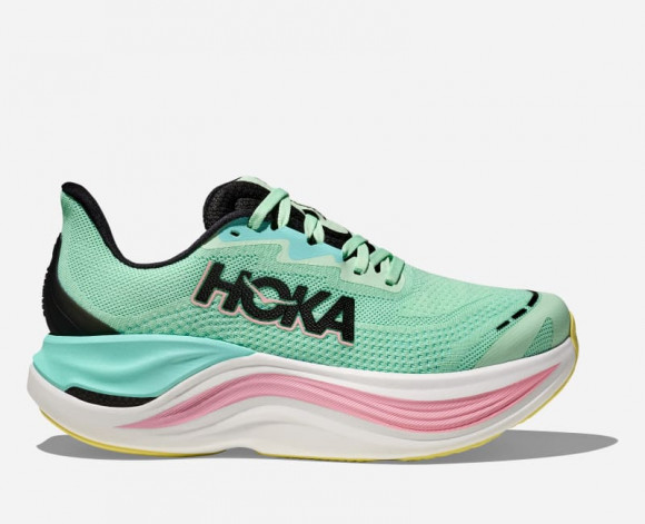 HOKA Women's Skyward X Road Running Shoes in Mint Fluorite/Blue Spark - 1147912-MSP