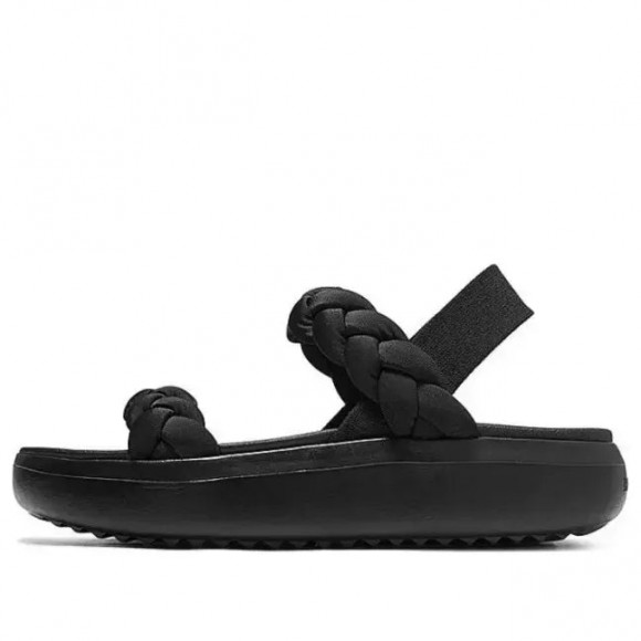 (WMNS) Skechers Beach Sandals 'Black' - 114806-BBK