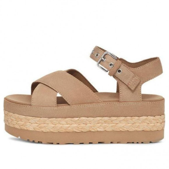 (WMNS) UGG Aubrey Ankle Sandal 'Sand' - 1152711-SAN